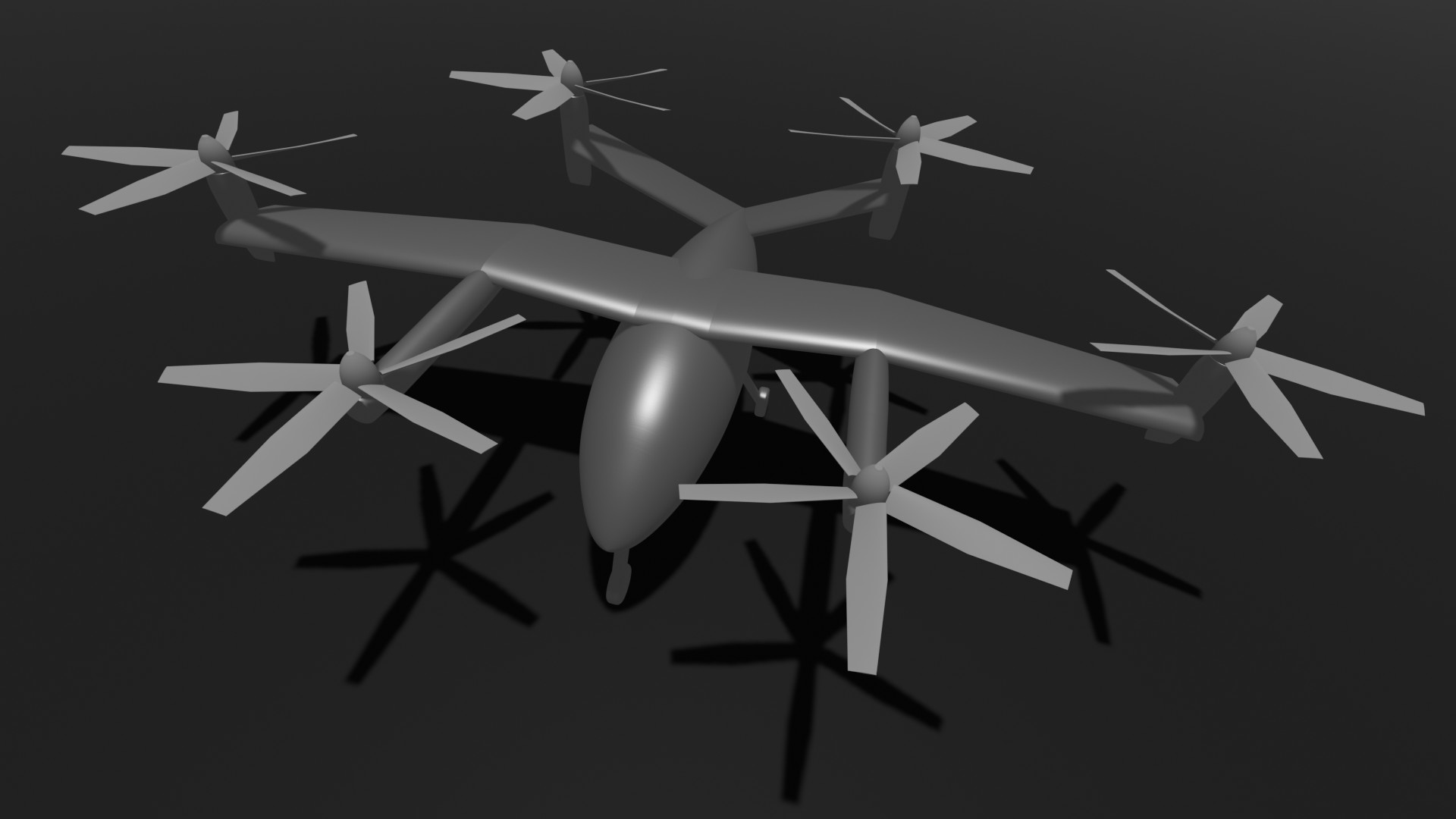 DLR tilt-rotor eVTOL render